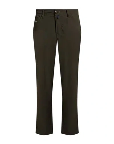Tramarossa Man Pants Military Green Size 36 Polyester, Elastane