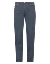 Tramarossa Man Pants Navy Size 31 Cotton, Elastane In Navy Blue