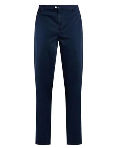 Tramarossa Man Pants Navy Size 42 Cotton, Polyester, Elastane