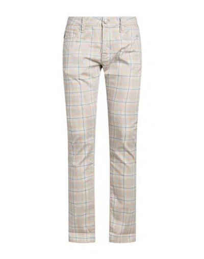 Tramarossa Man Pants Sand Size 32 Cotton, Polyester, Elastane In Gray