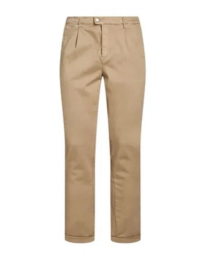 Tramarossa Man Pants Sand Size 33 Cotton, Polyester, Elastane In Beige