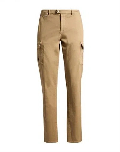TRAMAROSSA TRAMAROSSA MAN PANTS SAND SIZE 36 COTTON, POLYESTER, ELASTANE