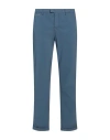 Tramarossa Man Pants Slate Blue Size 36 Polyamide, Elastane In Blue