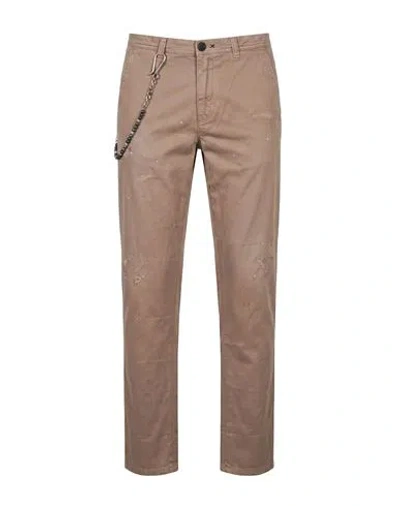 Tramarossa Man Pants Taupe Size 36 Cotton, Elastane In Brown