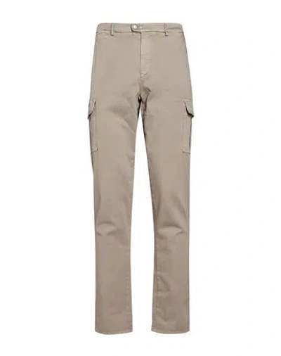 TRAMAROSSA TRAMAROSSA MAN PANTS TAUPE SIZE 36 COTTON, POLYESTER, ELASTANE
