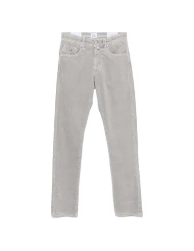 Tramarossa Men's 5 Pocket Corduroy Jeans In Grey In Gray