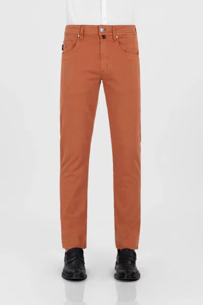 Tramarossa Men's Michelangelo Zip Pant In Brick In Red