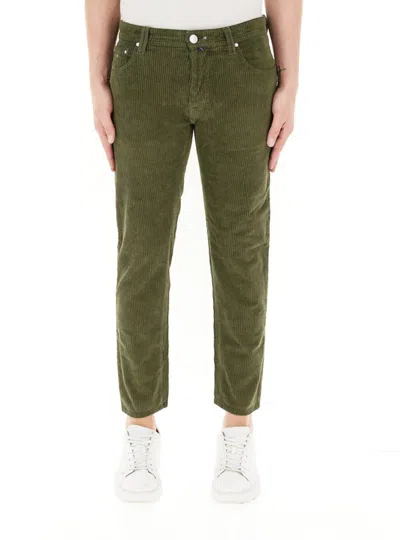 Tramarossa Michelangelo Corduroy Jeans In Olive Green