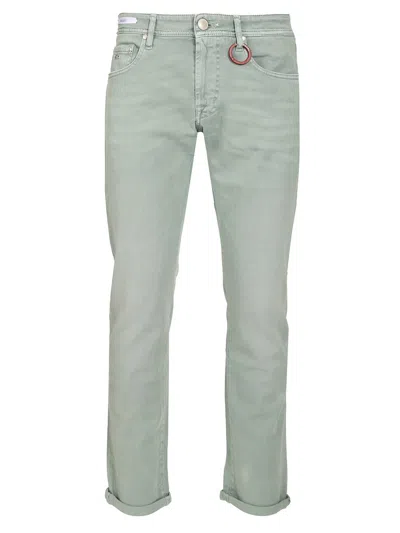 Tramarossa Michelangelo Jeans Green In Gray