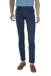 Tramarossa Michelangelo Zip Solid Cotton-modal Trousers In Blue