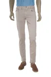 Tramarossa Michelangelo Solid Cotton Pants In Neutral