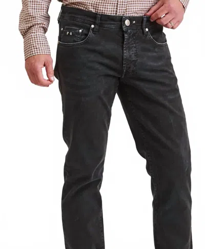 Tramarossa Michelangelo "super Old" Jeans In Carbon In Black