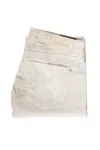 Tramarossa Michelangelo Zip Ribbed Cotton-lyocell Pants In Neutral