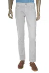 Tramarossa Michelangelo Zip Solid Cotton-modal Trousers In Gray