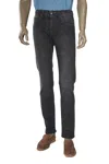 Tramarossa Michelangelo Zip Super Stretch Denim Jeans In Black