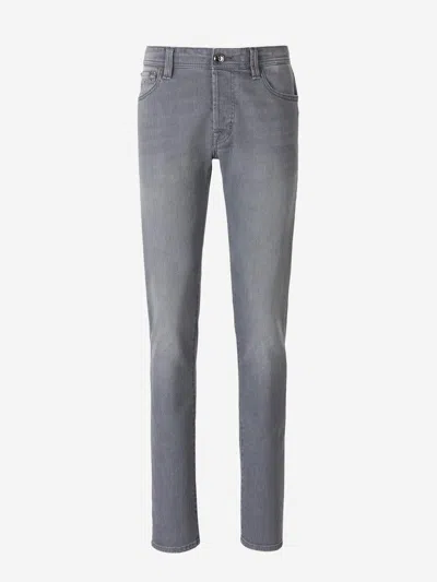 Tramarossa Soft Leonardo Jeans In Light Grey