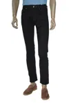 Tramarossa Solid Black Denim Pants In Black