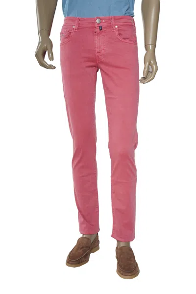 Tramarossa Solid Cotton Pants In Gray