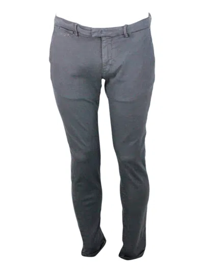 Tramarossa Trousers In Grey Steel