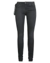 Tramarossa Woman Jeans Black Size 30 Cotton, Elastomultiester, Elastane