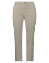 Tramarossa Woman Pants Khaki Size 30 Cotton, Elastane In Beige