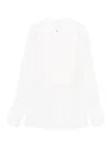 Trame Auree Silk Shirt In White
