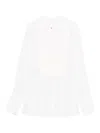Trame Auree Silk Shirt In White