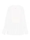 Trame Auree Silk Shirt In White