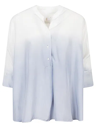 TRAME AUREE TRAME AUREE WOMEN'S SHIRTS BLUE