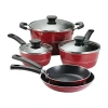 Tramontina 8-pc. Non-stick Cookware Set In Red