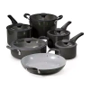 Tramontina Aluminum Ceramic 11-pc. Nesting Cookware Set In Gray