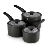 Tramontina Aluminum Ceramic 6-pc. Nesting Cookware Set In Gray