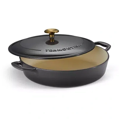 Tramontina Bestow Cast Iron 4-qt. Braising Pan In Black
