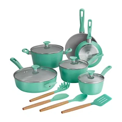 Tramontina Ceramic 14-pc. Cookware Set In Blue