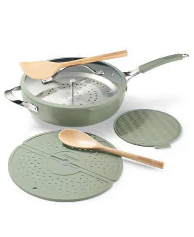 Tramontina Ceramic Nonstick 7-pc. Jumbo Cooker Set In Green