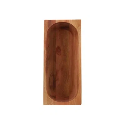 Tramontina Chips And Dip Platter In Wood