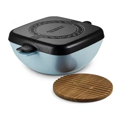 Tramontina Cultura Cast Iron Multi-cooker In Blue