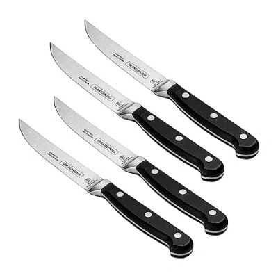 Tramontina Fine 4-pc. Steak Knife Set In Silver