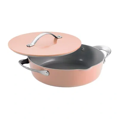 Tramontina Fiora Ceramic 4.25-qt. Saute Pan In Pink