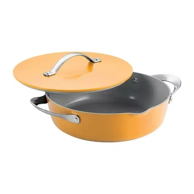 Tramontina Fiora Ceramic 4.25-qt. Saute Pan In Yellow