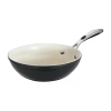 Tramontina Gourmet 11" Ceramica Stir-fry Pan In Black