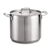 Tramontina Gourmet 12-qt. Tri-ply Covered Stock Pot In Gray
