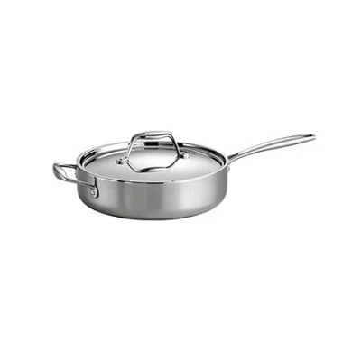 Tramontina Gourmet 3-qt. Triply Deep Satue Pan In Silver