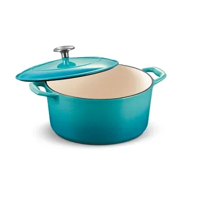 Tramontina Gourmet 5.5-qt. Cast Iron Dutch Oven In Blue