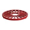Tramontina Gourmet 7" Enameled Cast Iron Round Trivet In Red