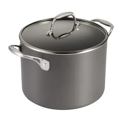 Tramontina Hard Anodized 8-qt. Stockpot In Gray
