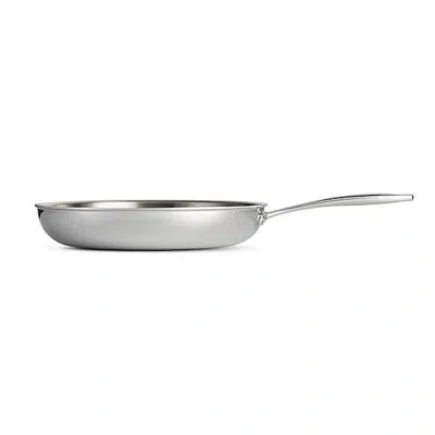Tramontina Signature Tri-ply Clad Stainless Steel 12-inch Fry Pan In Stainless Steel,mirror Polished