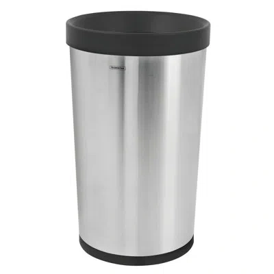Tramontina Stainless Steel 13 Gallon Trash Can In Silver
