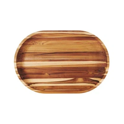 Tramontina Teak Wood Tray In Brown