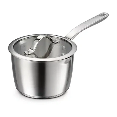 Tramontina Tempo Tri-ply Stainless Steel 2-qt. Sauce Pan In Silver